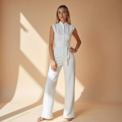 Chantal - Ärmelloser Jumpsuit - Livezo