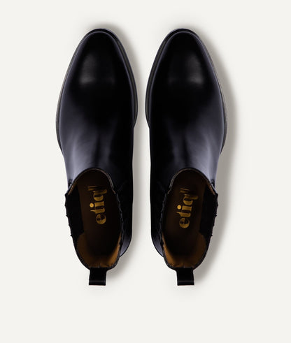 Chelsea Bootie in Calf Leather - Zeitlose Eleganz - Livezo