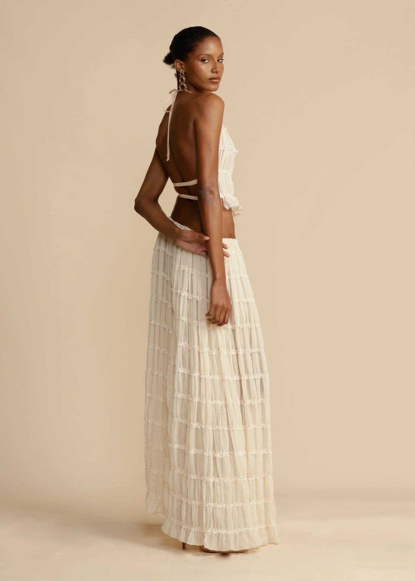 Chic Pleated Two - Piece Set | Mühelose Eleganz & Komfort - Livezo