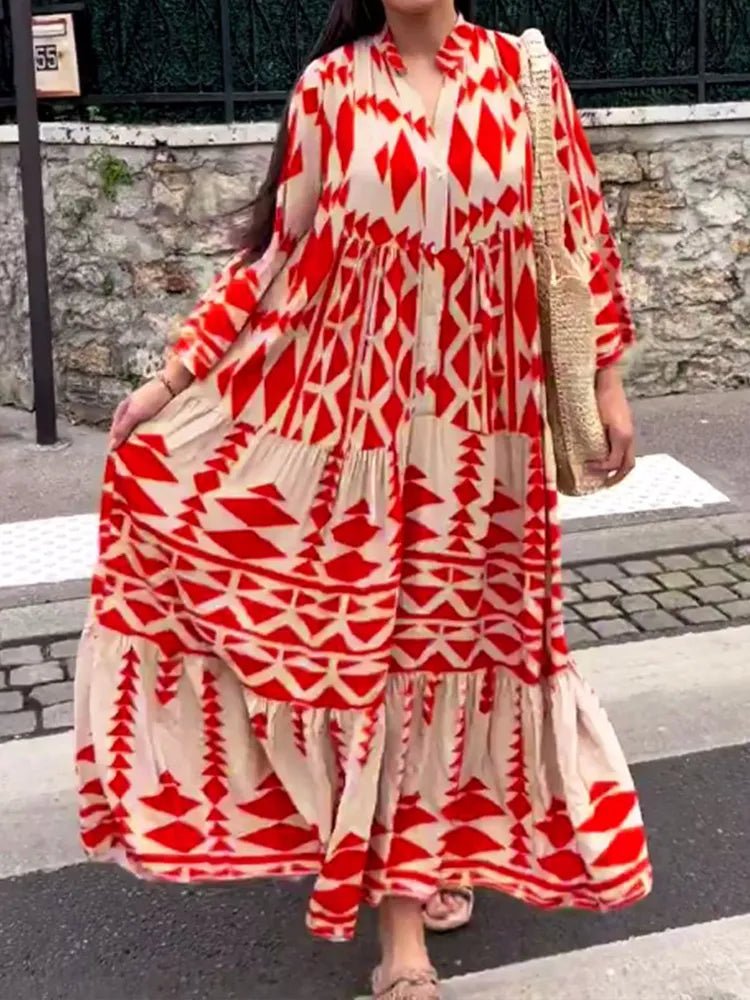 Chloe – Vintage Inspired Leinenkleid - Livezo