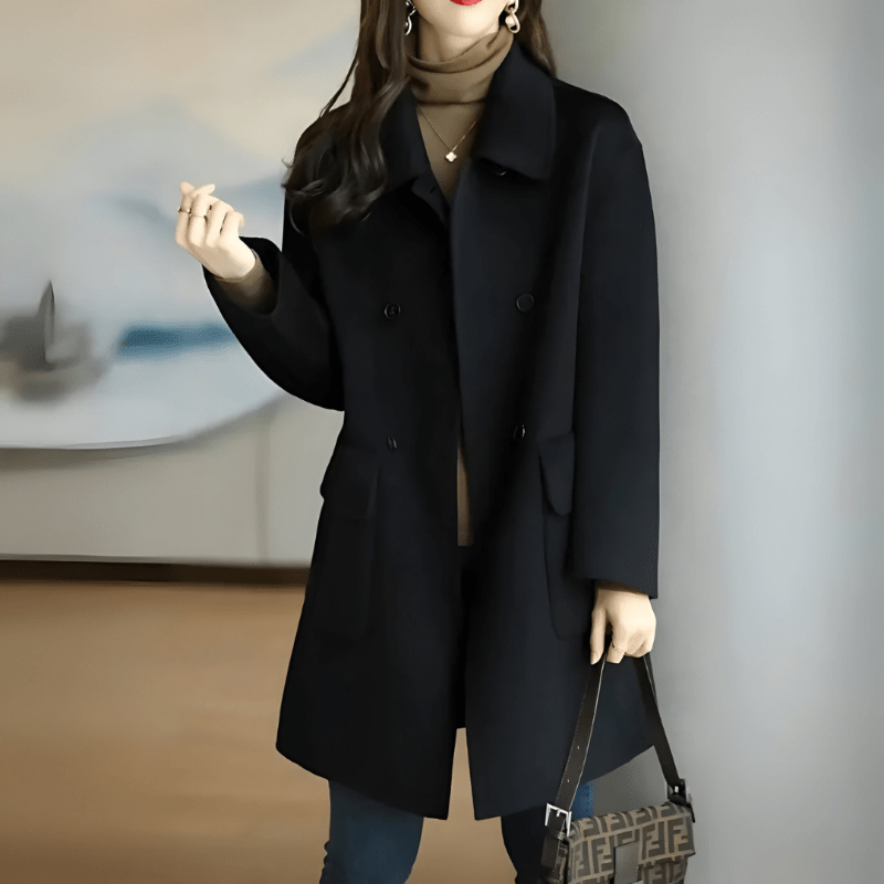 Clara Couture| Eleganter formeller Mantel - Livezo