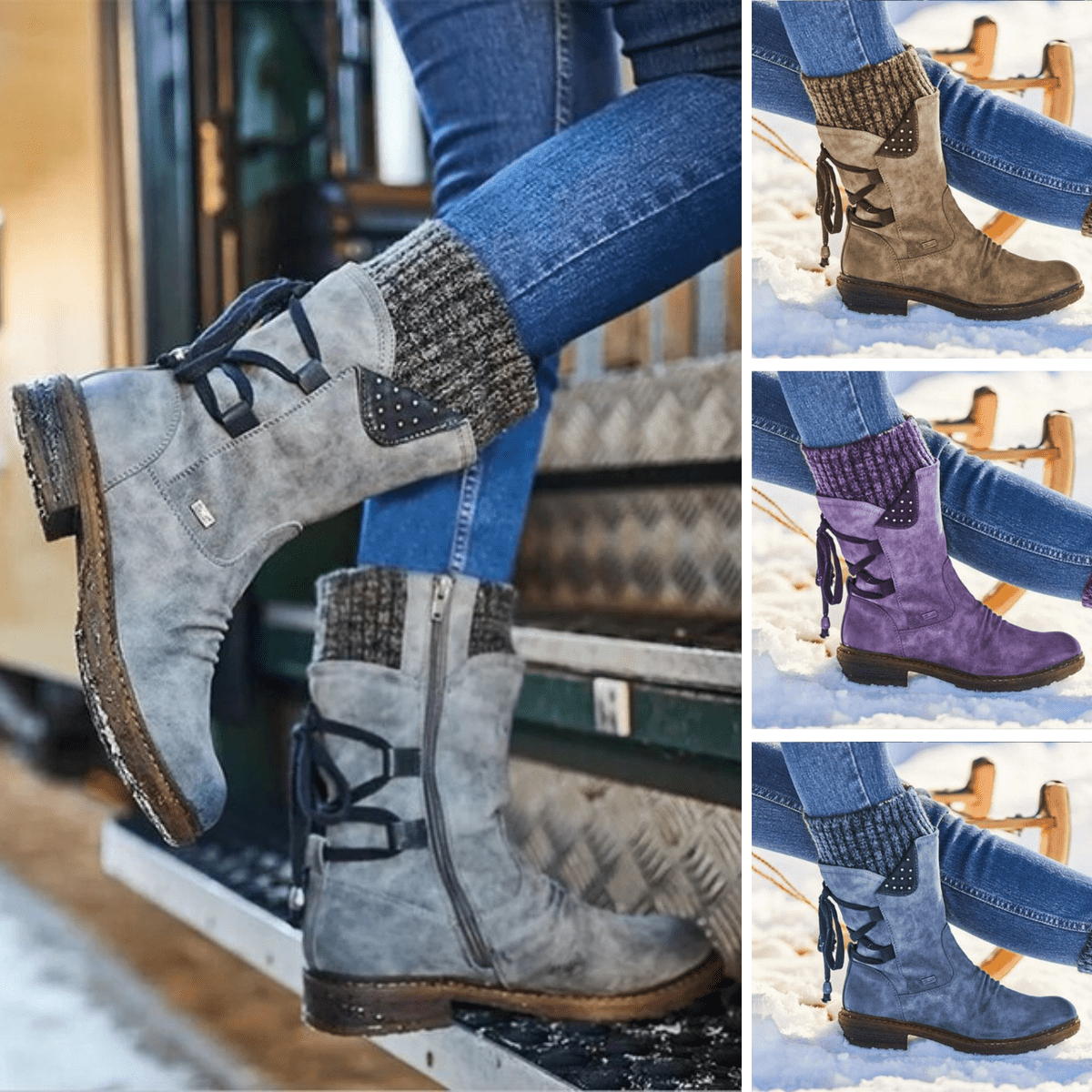 Clara - Die neuen wadenhohen Schneestiefel - Livezo