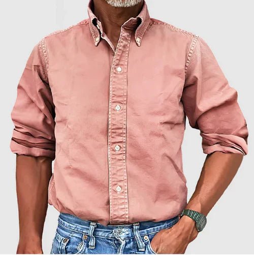 Classic Cotton Button - Up Shirt - Harren Cole
