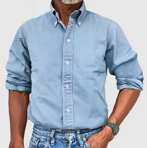 Classic Cotton Button - Up Shirt - Harren Cole