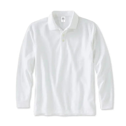 Classic Long - Sleeve Polo Shirt for Men - Harren Cole