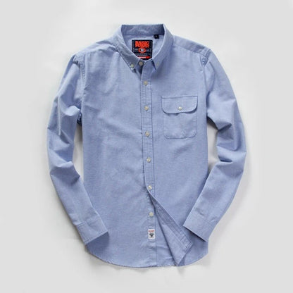 Classic Men's Shirt with Chest Pocket - Harren Cole