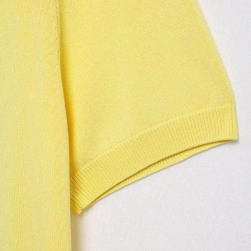 Classic Polo Shirt with Peter Pan Collar - Harren Cole