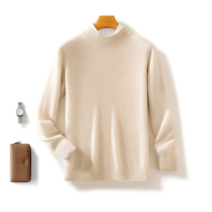 Classic Stand - up Collar Sweater for Men - Harren Cole