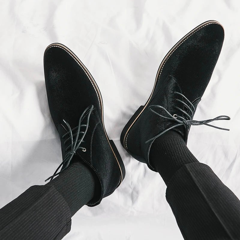 Classic Sterling Leather Lace - Up Boots for Men - Harren Cole