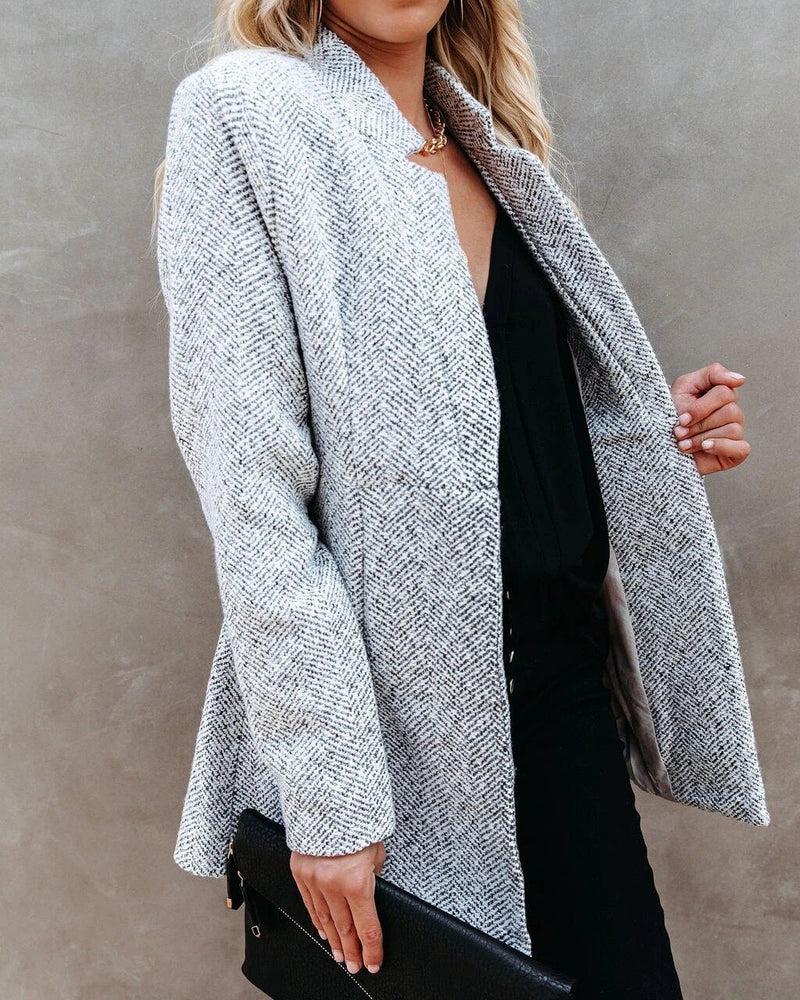 Iris- Stylische Tweedjacke für die Übergangszeit