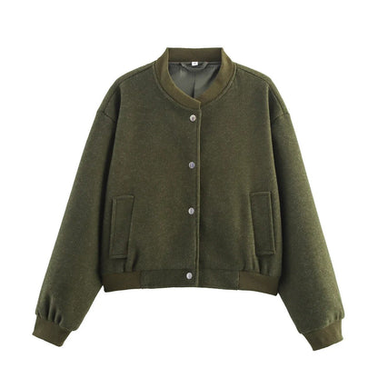 Damen Herbst Street Flight Jacke - Livezo