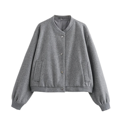 Damen Herbst Street Flight Jacke - Livezo