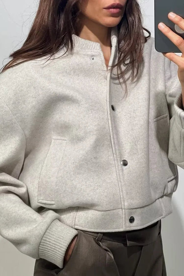 Damen Herbst Street Flight Jacke - Livezo