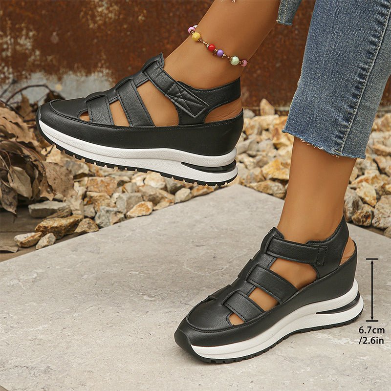 Damen Hohlraum Sneaker Sandalen - Livezo