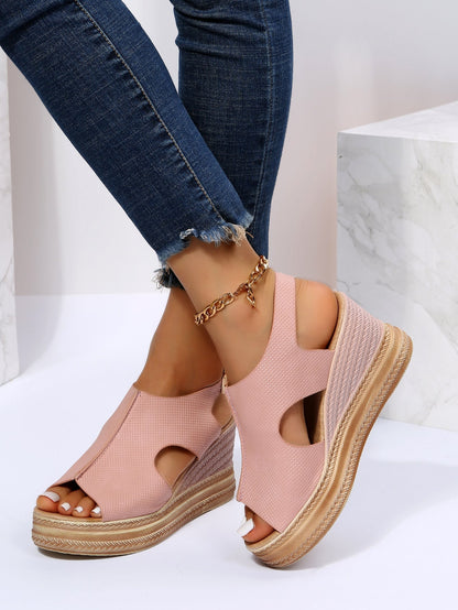 Damen Lässige Sandalen mit Blockabsatz - Livezo