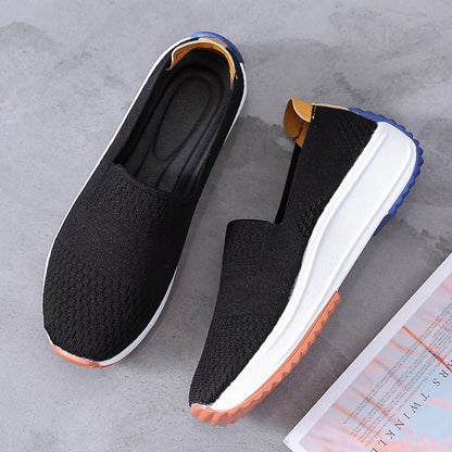 Damen Mesh Slip - On Casual Ballerinas - Livezo