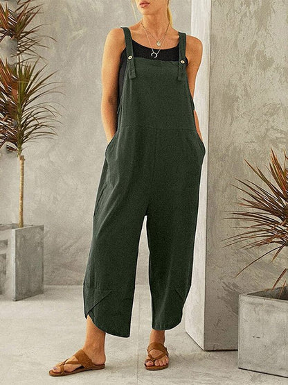 Damen - Overall mit Knopfleiste für den Alltag - Livezo