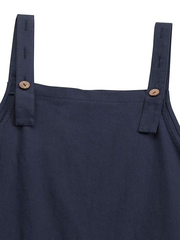 Damen - Overall mit Knopfleiste für den Alltag - Livezo