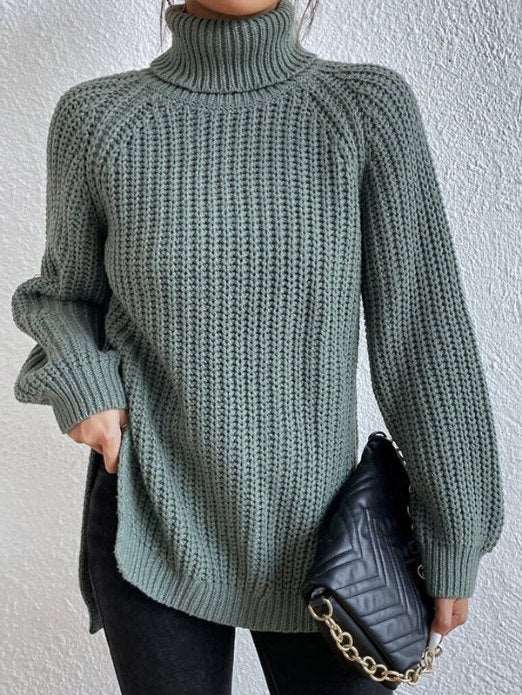 Daniela | Damen - Rollkragenpullover - Livezo