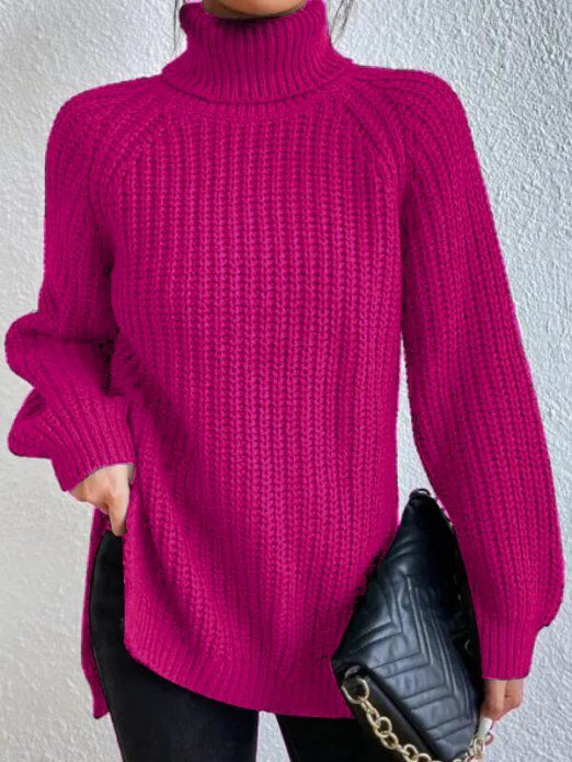 Daniela | Damen - Rollkragenpullover - Livezo