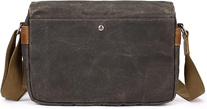 Waxed Canvas Messenger Bag Vintage