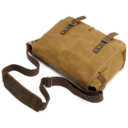 Men's Vintage Leather Crossbody Bag