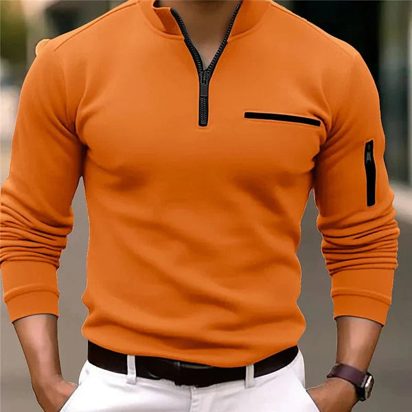 ROBIN | Long-Sleeve Polo Shirt- Müheloser Stil, ultimativer Komfort