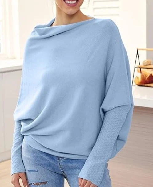 Amara  Eleganter asymmetrischer Pullover