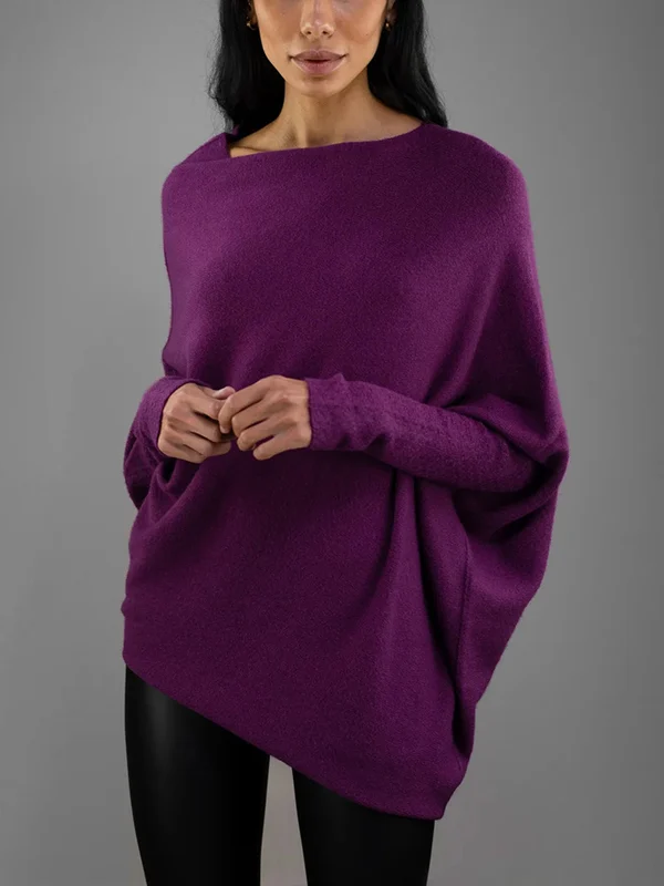 Amara  Eleganter asymmetrischer Pullover