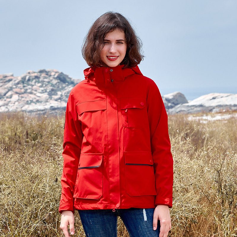 Dustan - 2 - teiliges Set mit Outdoor - Jacke und Unisex - Innensweatshirt - Livezo