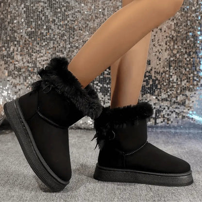 Damen Winterstiefel mit Fleece-Futter