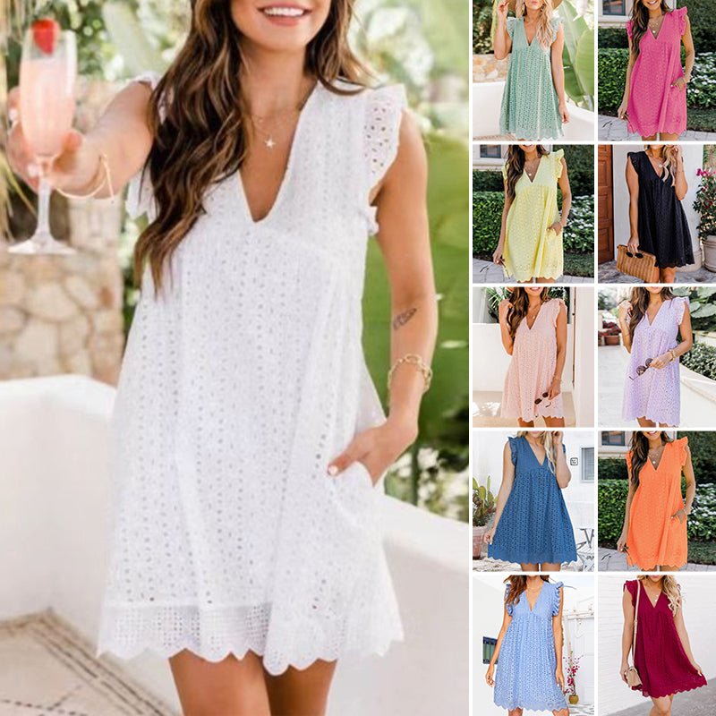 Elegant Lace Dress - Zeitlose Eleganz, müheloser Charme - Livezo