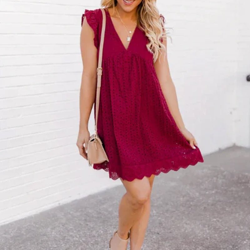 Elegant Lace Dress - Zeitlose Eleganz, müheloser Charme - Livezo