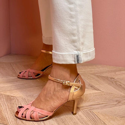 Elegante Stiletto Absatz Sandalen mit offenem Zehenbereich - Livezo