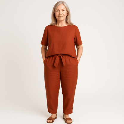 Elegantes Damen - Sommer - 2 - teil Set - Livezo