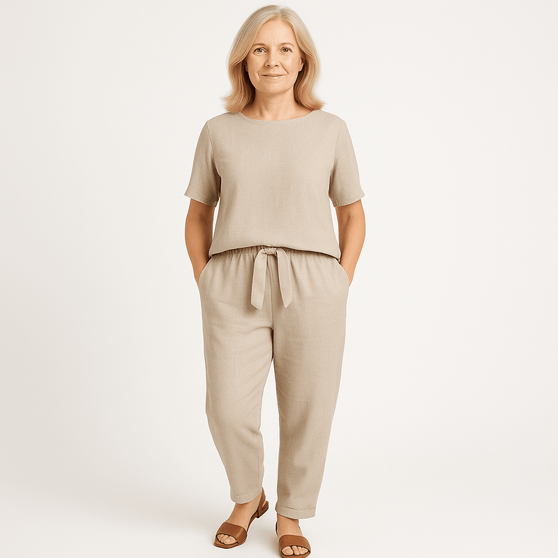 Elegantes Damen - Sommer - 2 - teil Set - Livezo