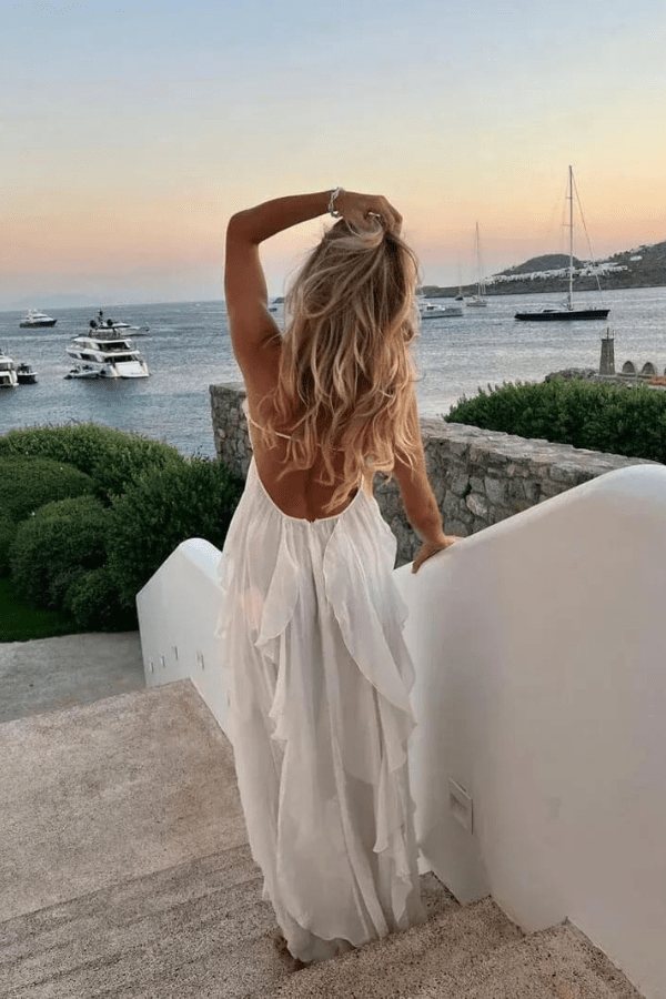 Elegantes fließendes Maxikleid für jeden Anlass - Livezo