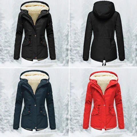 Elise - Damen - Kapuzenjacke mit Kordelzug - Livezo