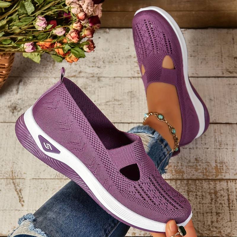 Elke - Turnschuhe mit Ausschnitten für Frauen - Livezo