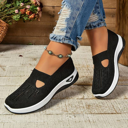 Elke - Turnschuhe mit Ausschnitten für Frauen - Livezo