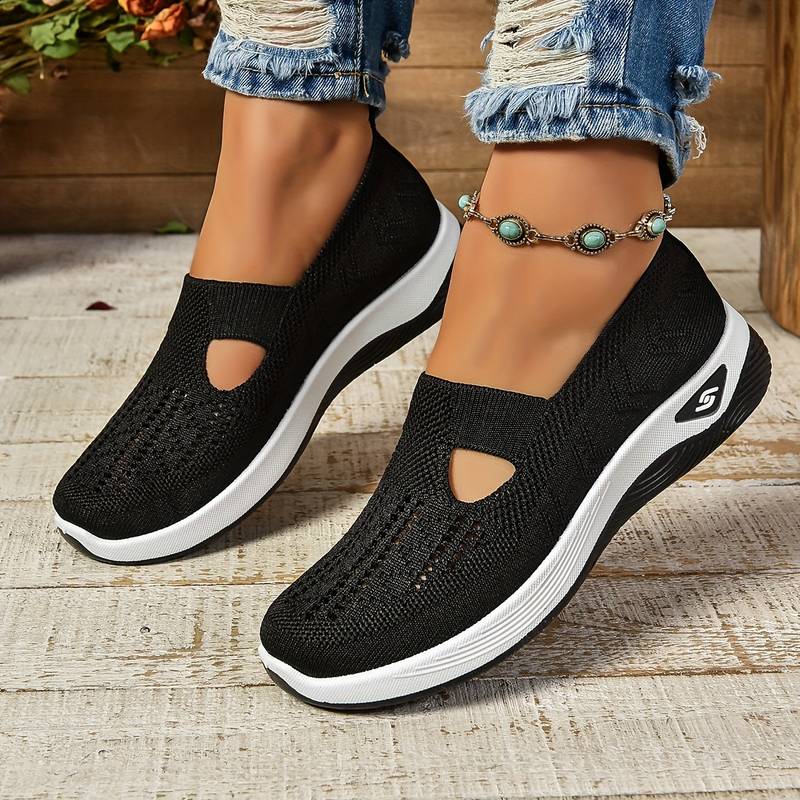 Elke - Turnschuhe mit Ausschnitten für Frauen - Livezo