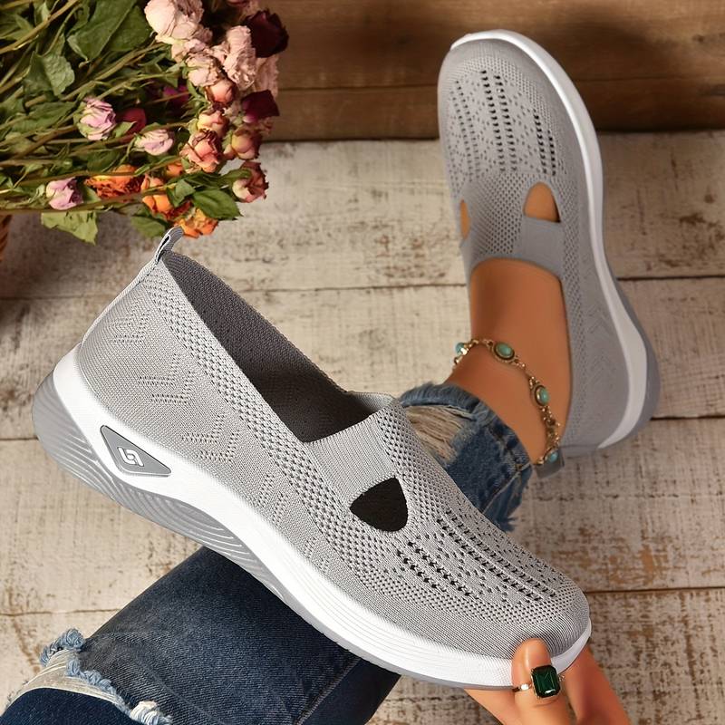 Elke - Turnschuhe mit Ausschnitten für Frauen - Livezo