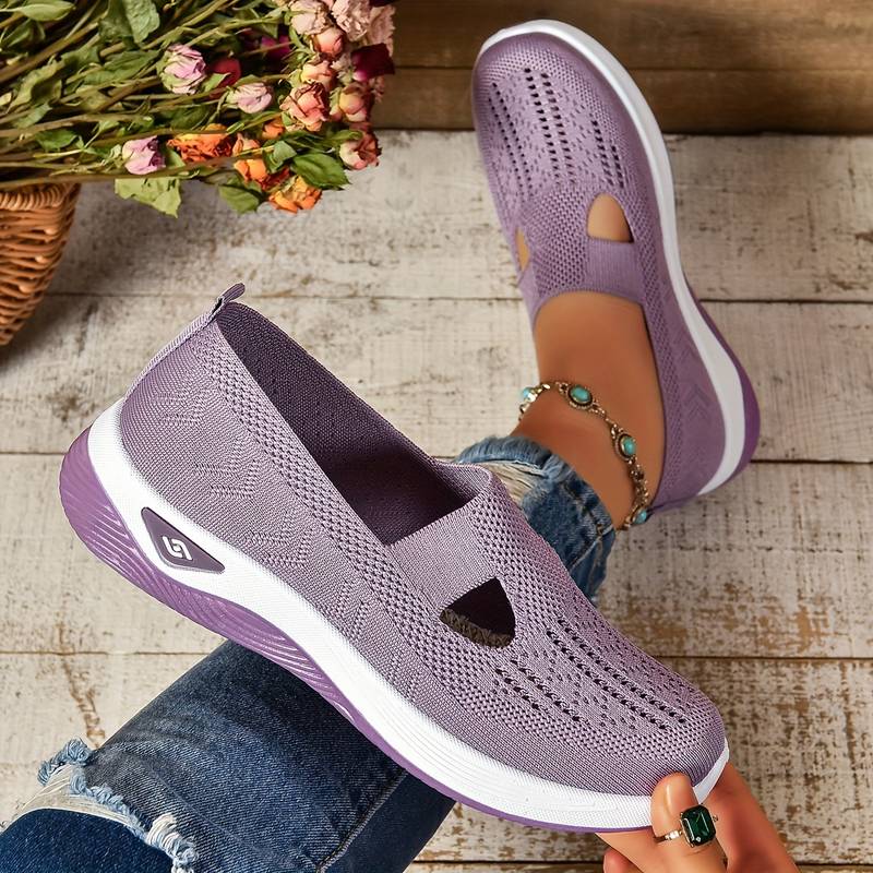 Elke - Turnschuhe mit Ausschnitten für Frauen - Livezo