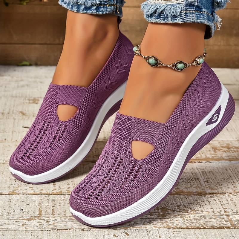 Elke - Turnschuhe mit Ausschnitten für Frauen - Livezo