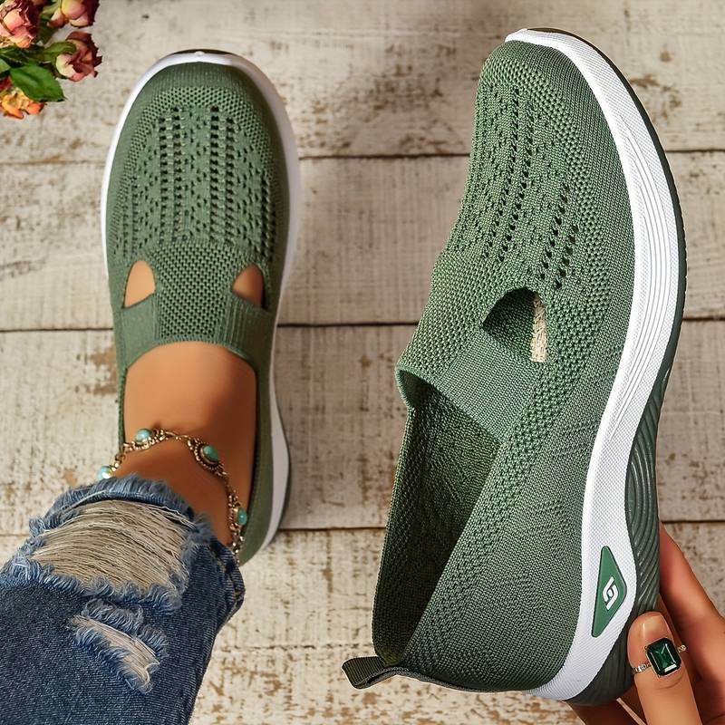 Elke - Turnschuhe mit Ausschnitten für Frauen - Livezo