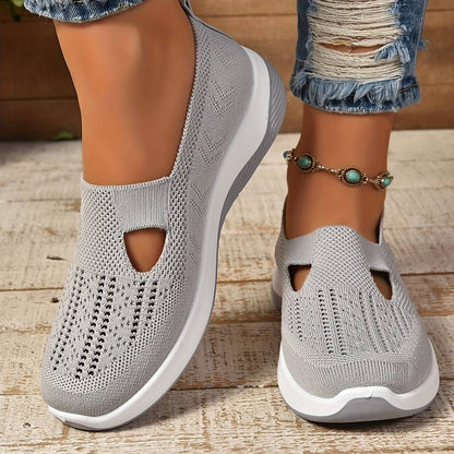 Elke - Turnschuhe mit Ausschnitten für Frauen - Livezo