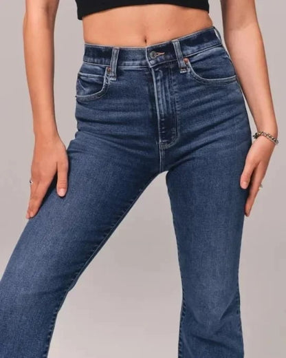 Erika - Ultra High Rise Stretch Flare - Jeans - Livezo