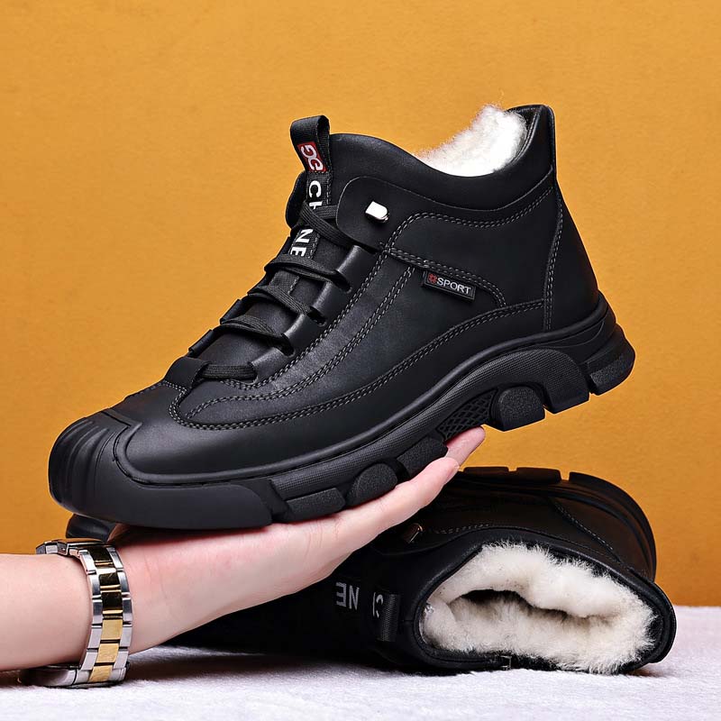 Finn - Warme Fleece - Stiefel für Männer - Livezo