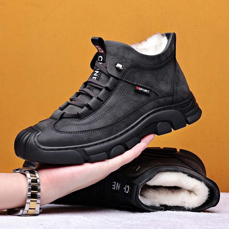 Finn - Warme Fleece - Stiefel für Männer - Livezo