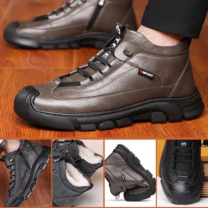 Finn - Warme Fleece - Stiefel für Männer - Livezo